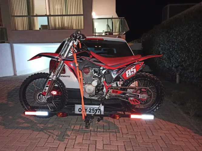 Transmoto Motobrexo Transporte Fácil - Reboque Patinete para Moto<br>Descrição pronta para