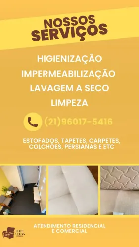 Higienização de estofados