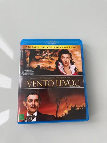 Blu Ray E O Vento Levou (1939) Edição De 70o Aniversário