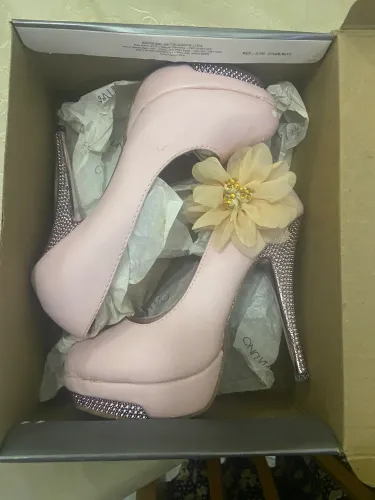 Scarpin rosa 34/35