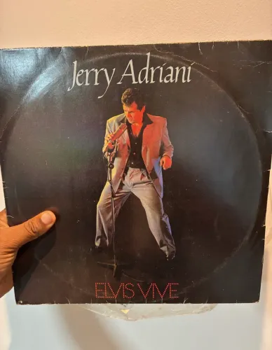 Disco Vinil Jerry Adriano- Elvis Vive