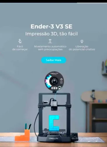 Impressora 3D nivelamento automático 