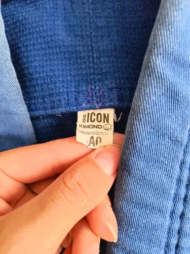 Kimono de jiu-jitsu Koral Azul tamanho A0