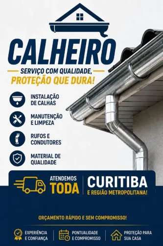 Calhas & telhados!
