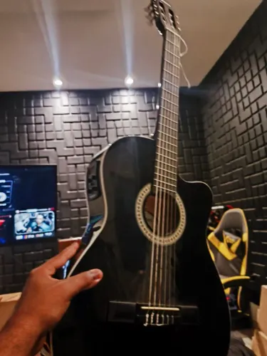 Violão Gianini elétrico novo