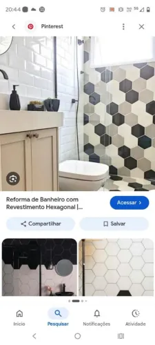 REVESTIMENTO RIMA HEXA BK NAT - PORTINARI