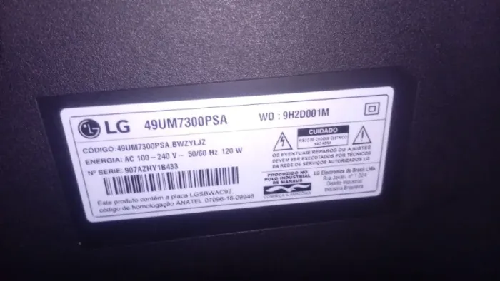 TV LG 49'
