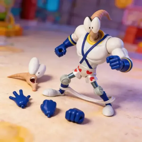 Boneco Earthworm Jim