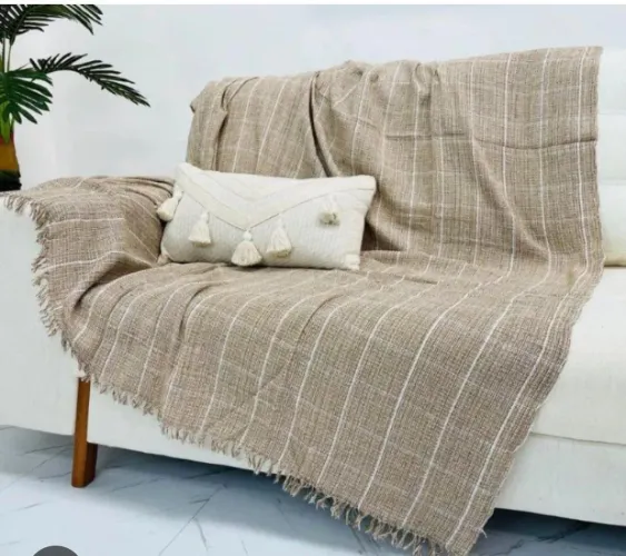 Manta Rústica para Sofa. Oferta