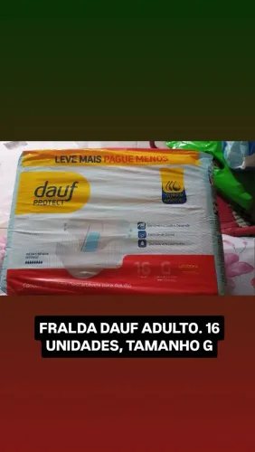 FRALDAS ADULTO