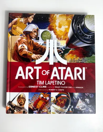 Livro capa dura Atari