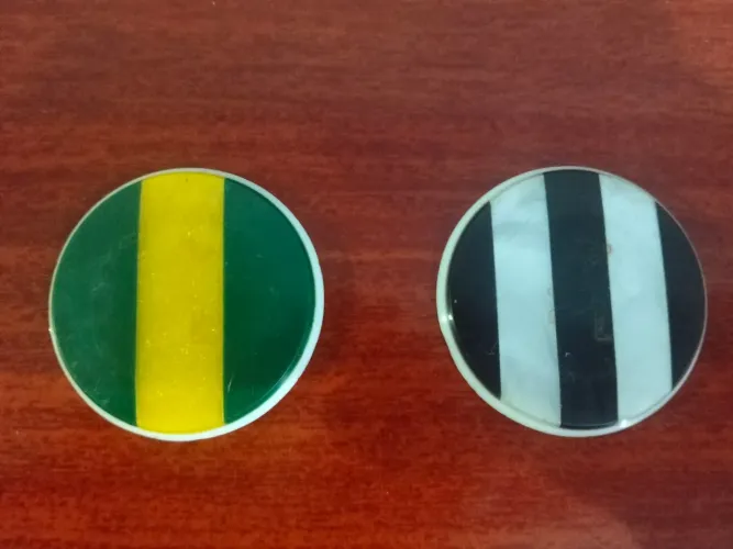 Botão galalite raridades dos anos 90 