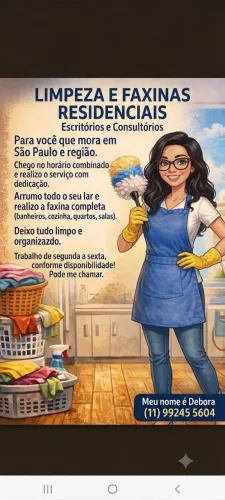 Limpezas e faxinas