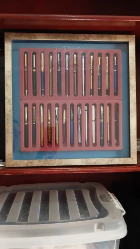 Coleção de canetas antigas