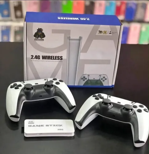 Game stick pro 4k +20 mil jogos