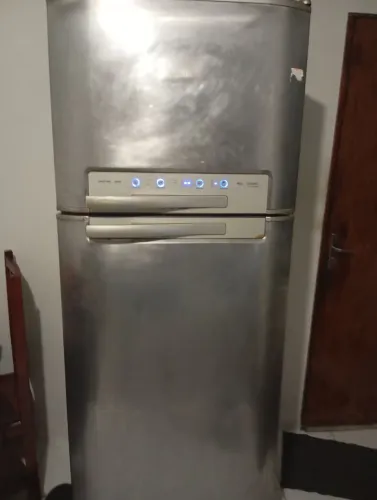 Geladeira Frost Free Df50x Eletrolux 430 litros inox