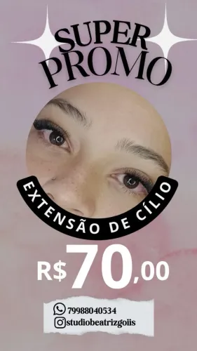 Extensão de cílios