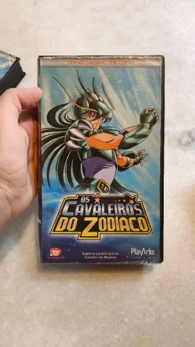 Fita VHS Cavaleiros dos Zodíaco - Volume 2