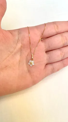 PINGENTE OURO 18K MADREPÉROLA 0.35