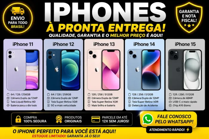 ELETRÔNICOS NOVOS! ?