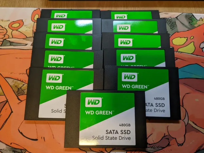 SSD SATA WD GREEN 480GB