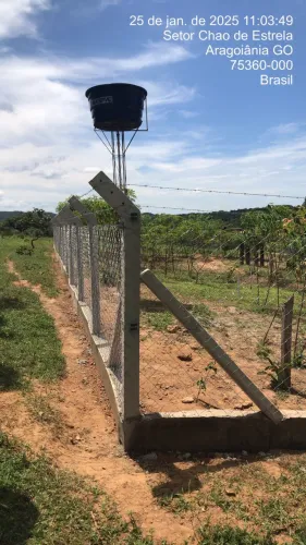 -Tela Galvanizada + Postes de Cimento | Cerca Completa Terrenos, Fazendas e Chácaras