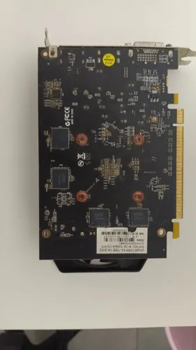 Placa de Vídeo RX 550 com defeito