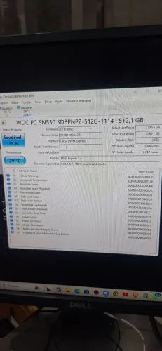 SSD MVMe 512GB 
