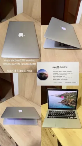 Vendo MACBOOK 2012