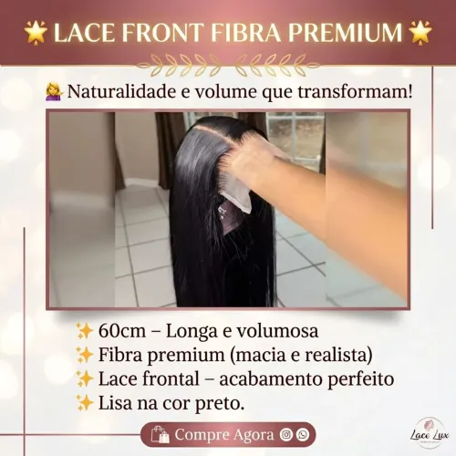 Lace front repartição livre