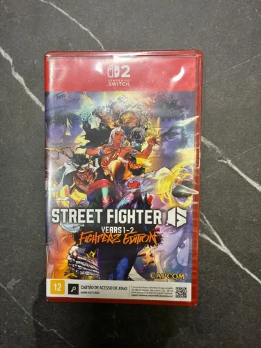 Jogo Street Fighter 6 Years 1-2 Edição Fighters Nintendo Switch 2