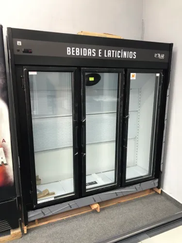 Refrigerador 3 portas da Polar - 127v e 1 ano de garantia.