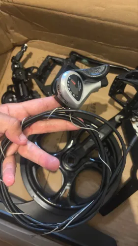 Kit de transmissão para bicicleta Shimano- completo