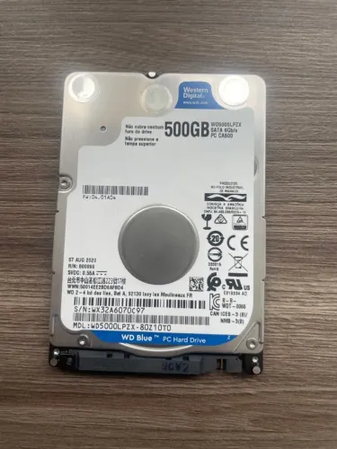 Disco rígido interno 500gb notebook 