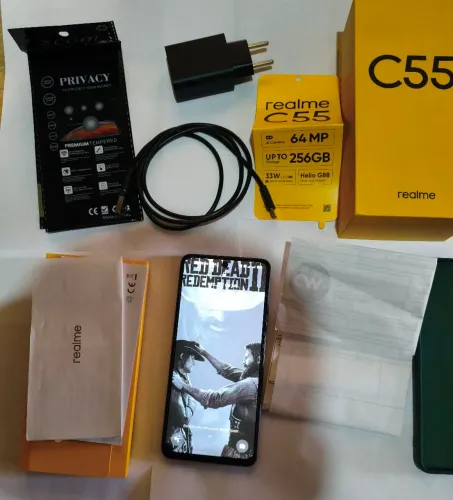 REALME C55 NA CAIXA + Nota Fiscal