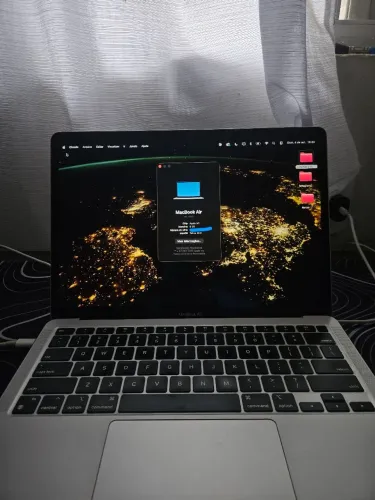 MacBook Air M1 2020 8GB 256GB + Carregador + Hub + Capa