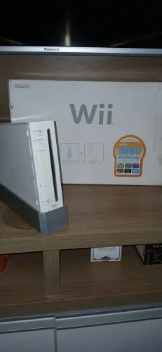 Nintendo wii 2006 original oficial branco + jogos sports kong barbie