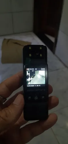 Camera corporal filmagem em 4k