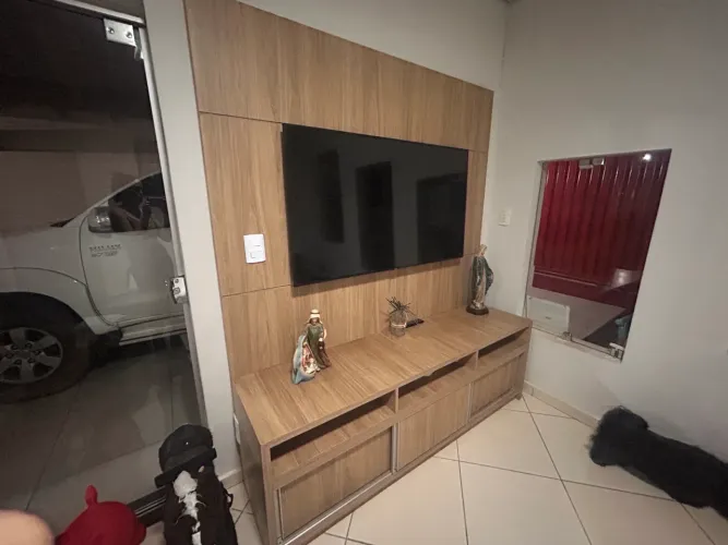 Rack com painel
