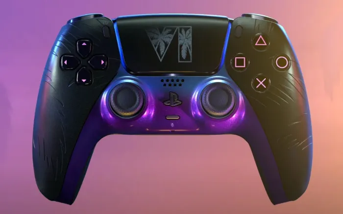 ? CONTROLE PS5 DUALSENSE EDIÇÃO ESPECIAL GTA 6 ? PRETO