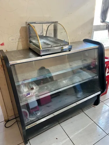 Balcão e estufa