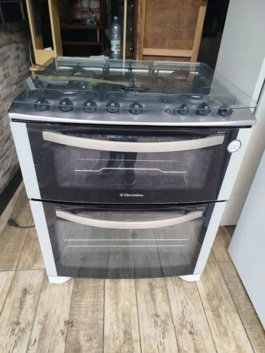 Fogão 5 Bocas Electrolux 76DB Duplo Forno