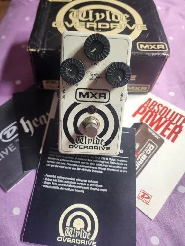 Pedal MXR Wylde overdrive. Muito bem conservado!!! Na caixa, com tags.