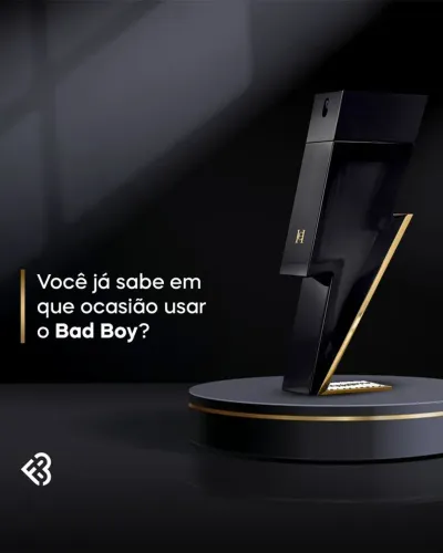 Bad boy Carolina Herrera luxo