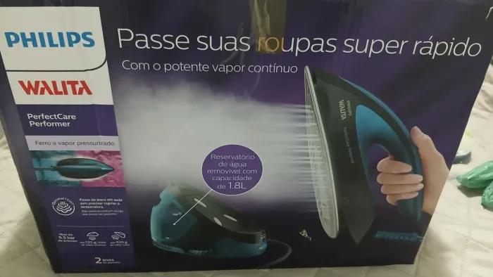 Ferro a vapor da polishopp!