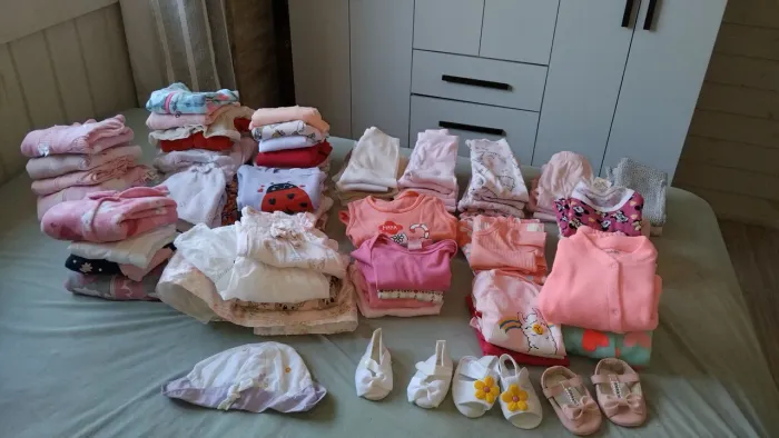 COMBO DE ROUPAS MENINA (RN AO G)