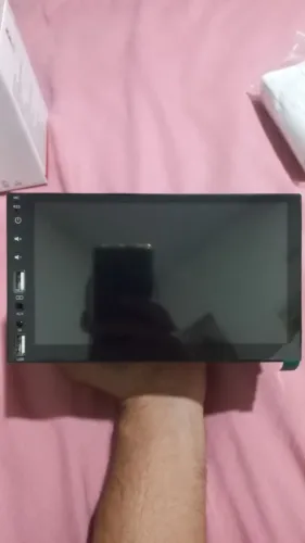 DVD 1 din de 7' polegadas automotivo novo 