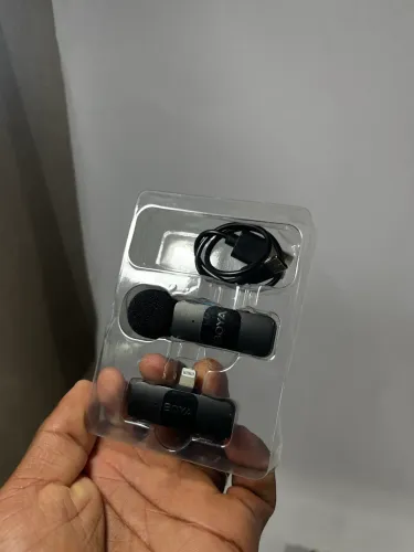 Microfone lapela boya NOVO