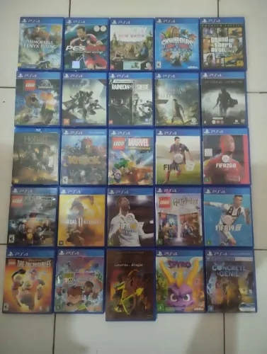 Jogos ps4 Midia física 