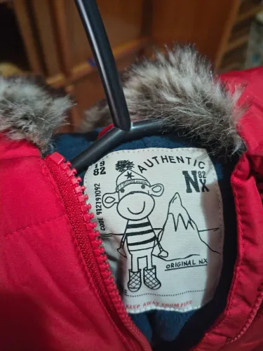 Casaco infantil internacional authenticNx